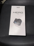 GoPro HERO 4K action camera retail box with camera graphic