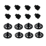16 Pieces Motor Wheel Gear & Motor Pinion for XS809 XS809HC XS809HW RC Drone