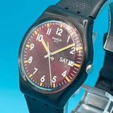 Swatch Battery Gent Biosourced Unicurred Men Rare Model Limited Edition JPN Impo Battery