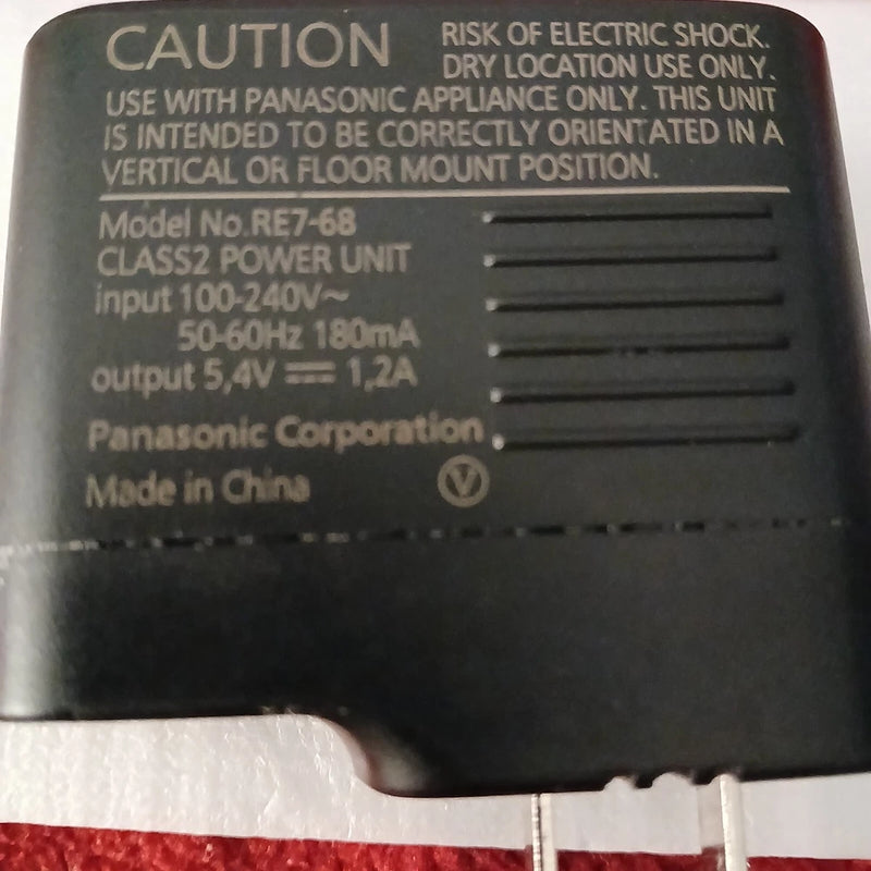 Panasonic RE7-68 Class 2 Power Supply 5.4V 1.2A