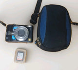 Panasonic Lumix DMC-LZ7 Silver 7.2MP Camera W/ 16GB SD Memory TESTED WORKS