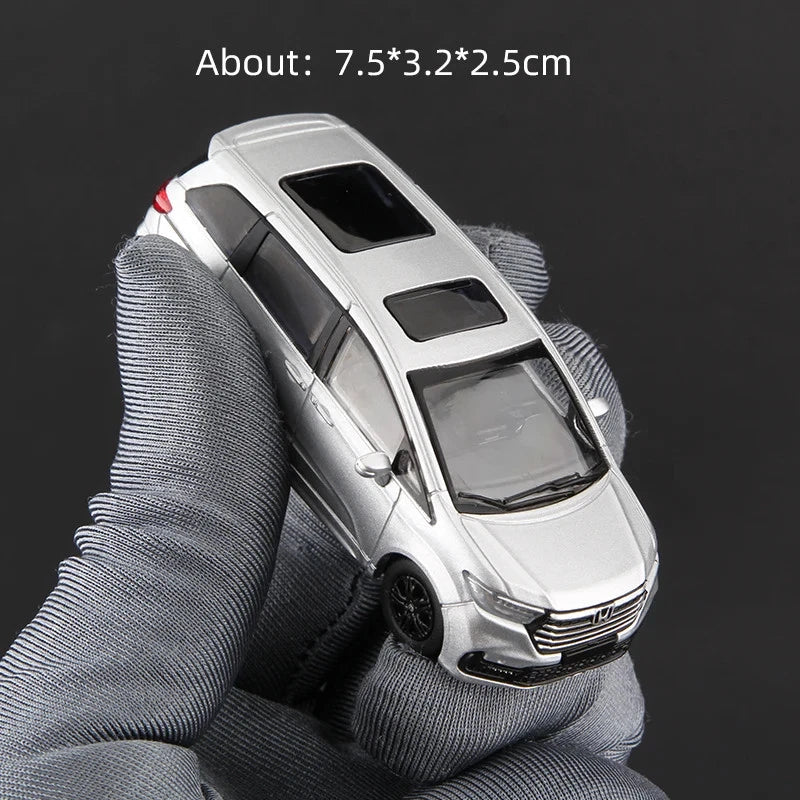 MASDI 1/64 Scale Odyssey MPV 2022 White Diecast Car Model Toy Gift