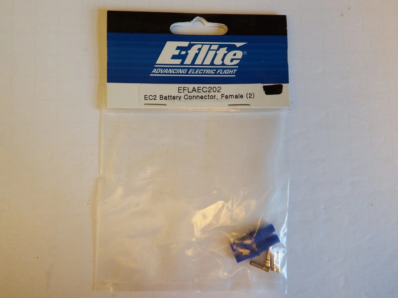 E-FLITE - Ec2 Female Battery Connector - MODEL # EFLAEC202 Battery