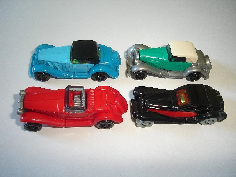 EUROPEAN LIMOUSINES 1932-1935 VINTAGE MODEL CARS SET 1:87 H0 KINDER SURPRISE