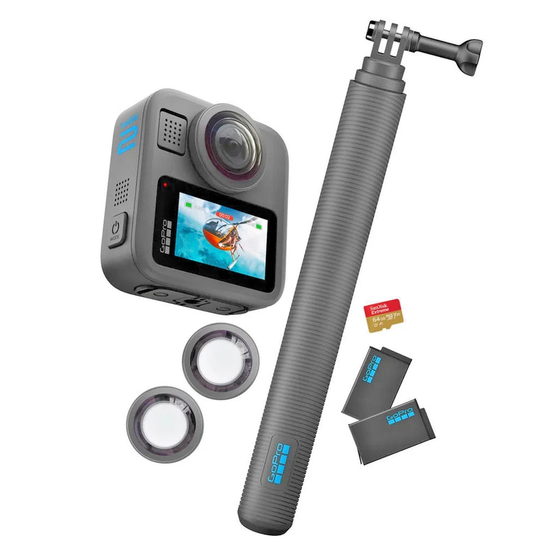 GoPro MAX2 8K 360 Action Camera Bundle - SAMEDAYYSHIP!!!!