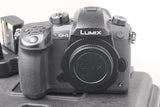Panasonic Lumix GH5 Mirrorless 4K Micro Four Thirds Camera w/Charger & Hard Case