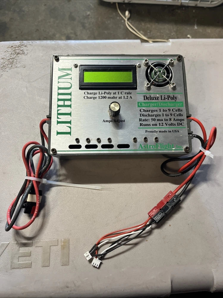 Astro Flight 109 Lithium DC Charger / Discharger & Thunder Power Smart Balancer
