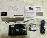 Panasonic LUMIX DC-TZ99-K Black Digital Camera Open Box Unused Tested f/Japan