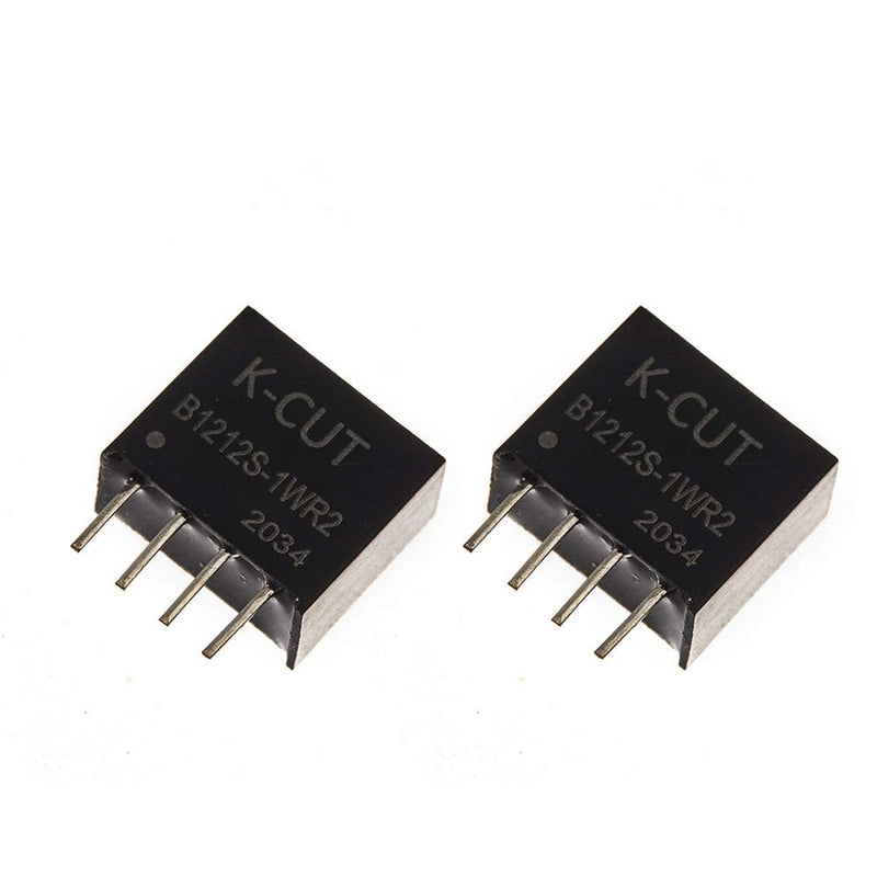2pcs B1212S-1WR2 B1212S DC/DC Converter Input 12V Output Isolation Power...