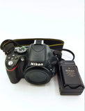 Nikon D5100 Black SLR Camera Body with Accessories From Japan