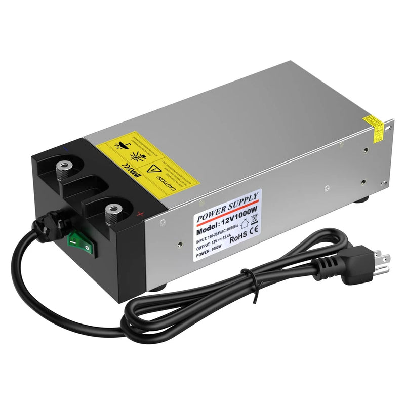 IMAYCC AC to DC Converter SMPS 110V to 12V Converter 12V DC Power Supply, Uni...