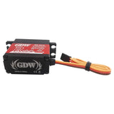 GDW digital brushless servo with metal case and three-wire harness