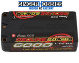 GENS ACE GEA60002S14D5 Redline 2.0 2S Shorty LiHV Battery 140C 7.6V/6000mAh 5MM Battery