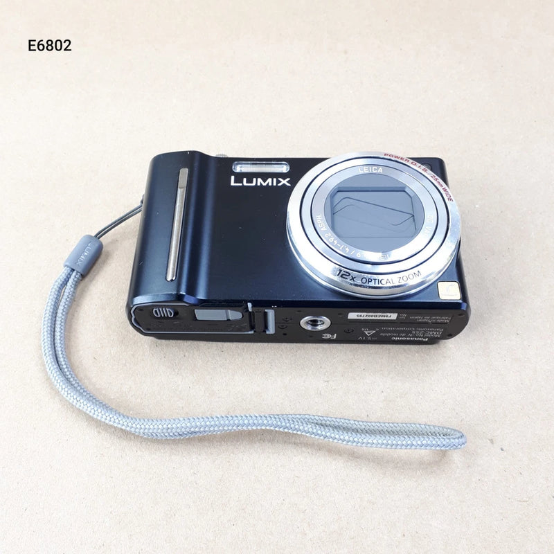 Panasonic Lumix DMC-ZS5 12MP 12x Zoom Black Digital Compact Camera AS-IS Read