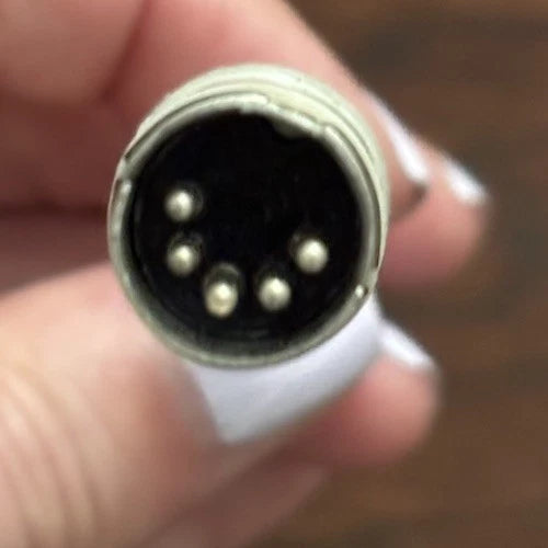 Vintage 5-Pin DIN to 3.5mm Audio Adapter Cable Stereo Breakout 6ft