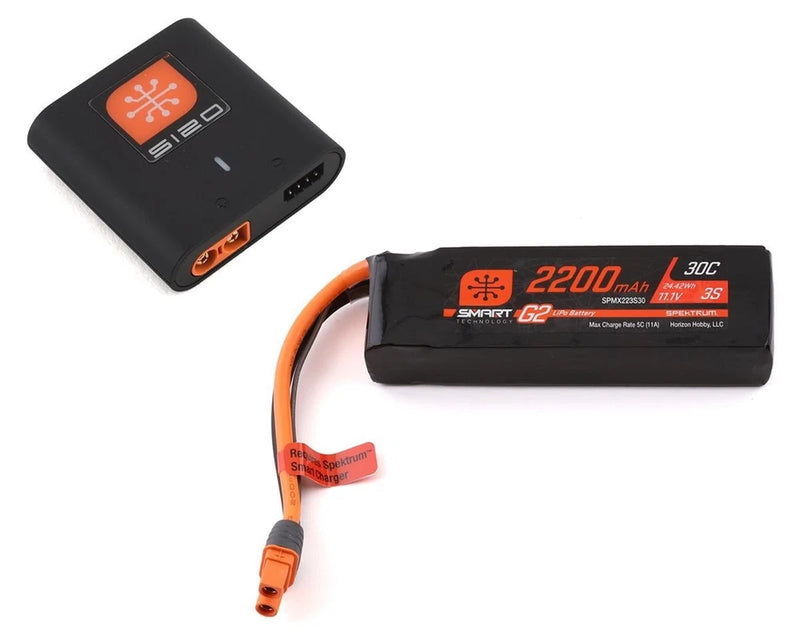 Spektrum RC Smart G2 Powerstage Air Bundle w/3S Smart LiPo Battery (2200mAh) Battery