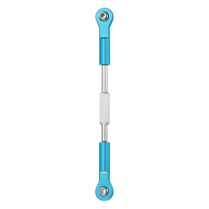 1 Pcs Steering Servo Rod RC Aluminum Linkages for RC Car(Blue, 96mm)
