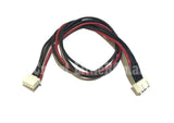 XH Balance Charger 3S 11.1V LiPo 22AWG 30CM Extension Adapter Silicone Lead x 2
