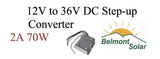 WaterProof (12V/24V to 36V) (2A) (72W) DC/DC Step-UP Power Converter Regulator