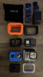 GoPro HERO8 Black Camera with Multiple Batteries and Accessories