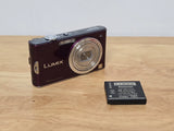 Panasonic LUMIX DMC-FX66 Purple Compact Digital Camera 14MP