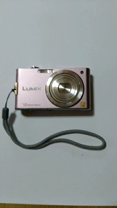 Panasonic Lumix FX60 Digital Camera Sweet Pink 12MP Compact From Japan