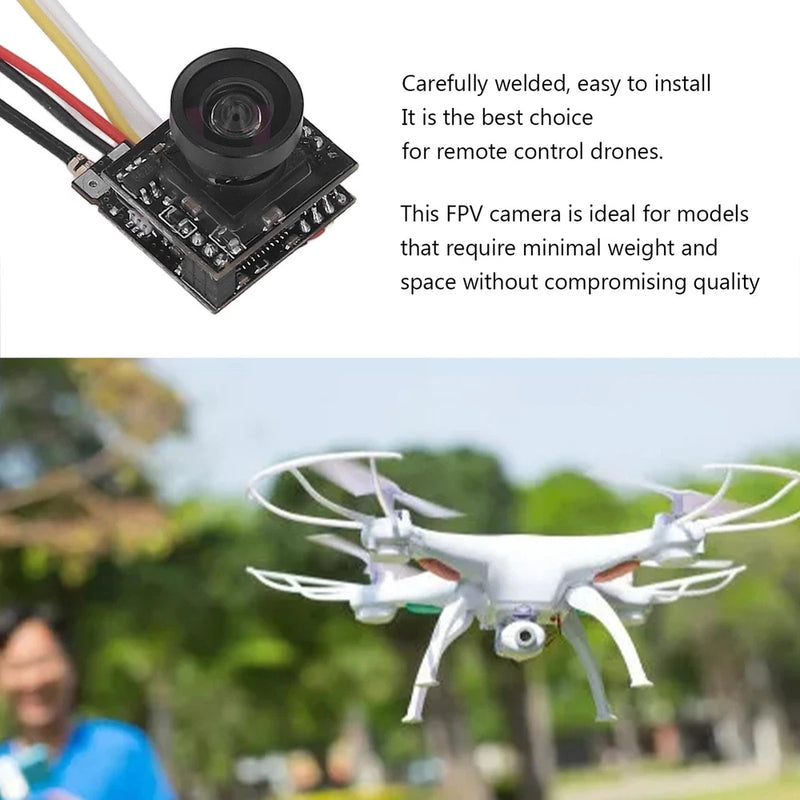 800TVL Micro FPV Camera HD Switchable PAL NTSC For RC Drones