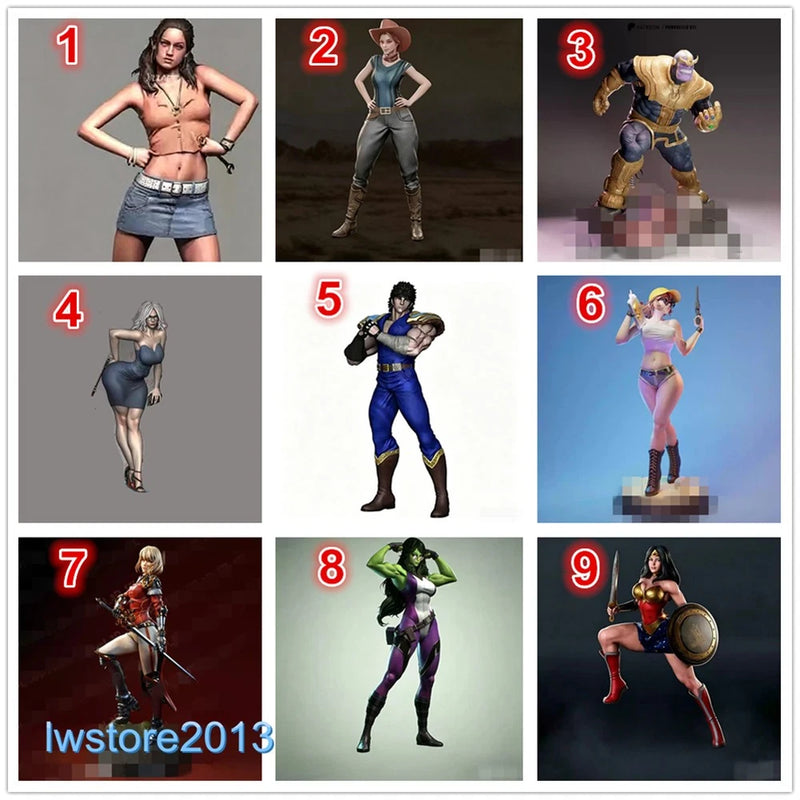 1/64 1/43 1/18 1/24 1/35 1/87 Girl Man Miniatures Figures Scene Model Toy AM0061