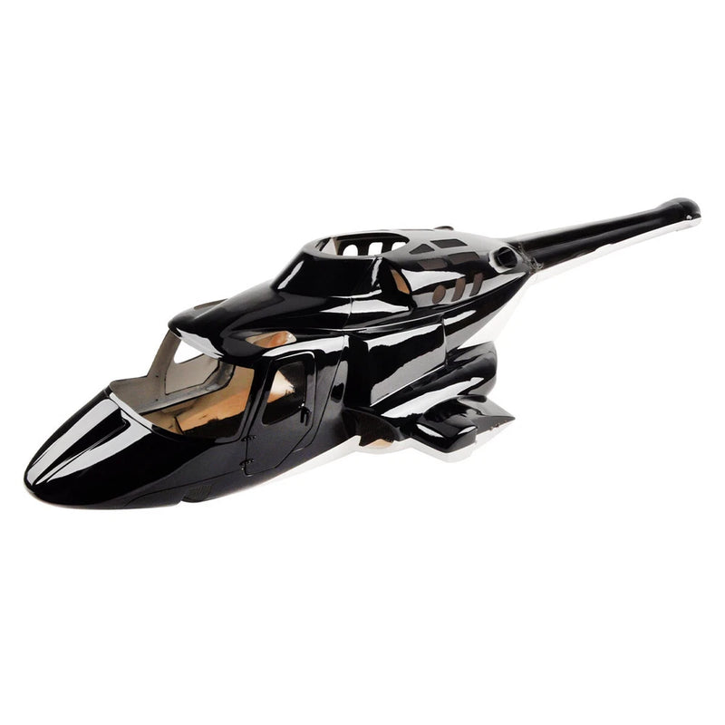 600 Airwolf RC Helicopter Fuselage 600 Size Airwolf Black with Metal Retract