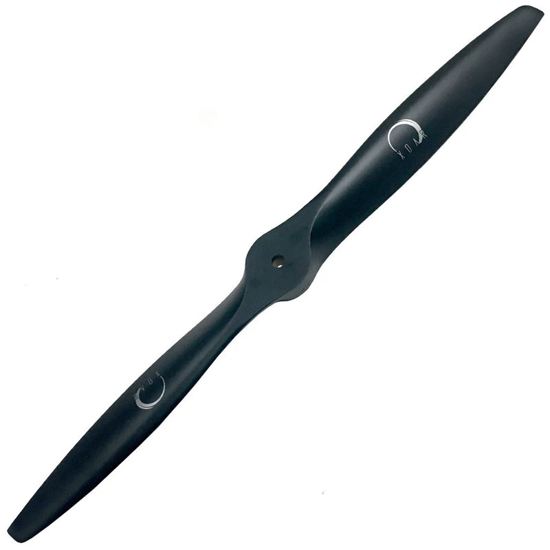 XOAR PJM Matte Black 11x7 RC Model Airplane Propeller 11 In Wood Gas Prop Blade