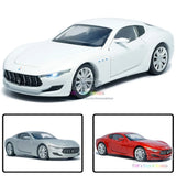 1:32 Maserati Alfieri Model Car Alloy Diecast Toy Vehicle Collection Kids Gift Battery
