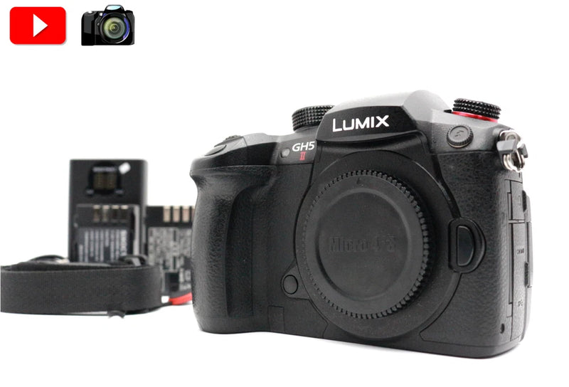 Panasonic LUMIX GH5 II GH5M2 20.3MP Mirrorless Camera Body EXC++ Low Shutter 323