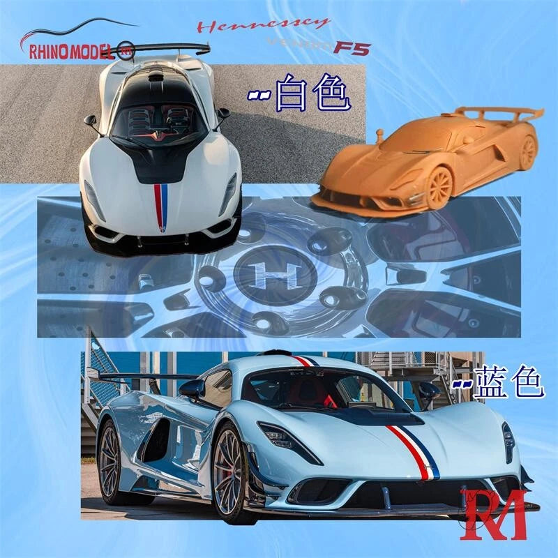 Rhino Model RM 1:64 Hennessey Venom F5 Diecast Model Car