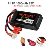 Lipo Battery 11.1V 1000mah 25C With Banana Plug For Walkera Master CP Helicopter