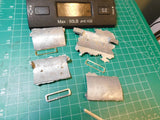 Hubley/Gabriel 862-869 Roadster model car Rumble seat lid & Rear Window Frame