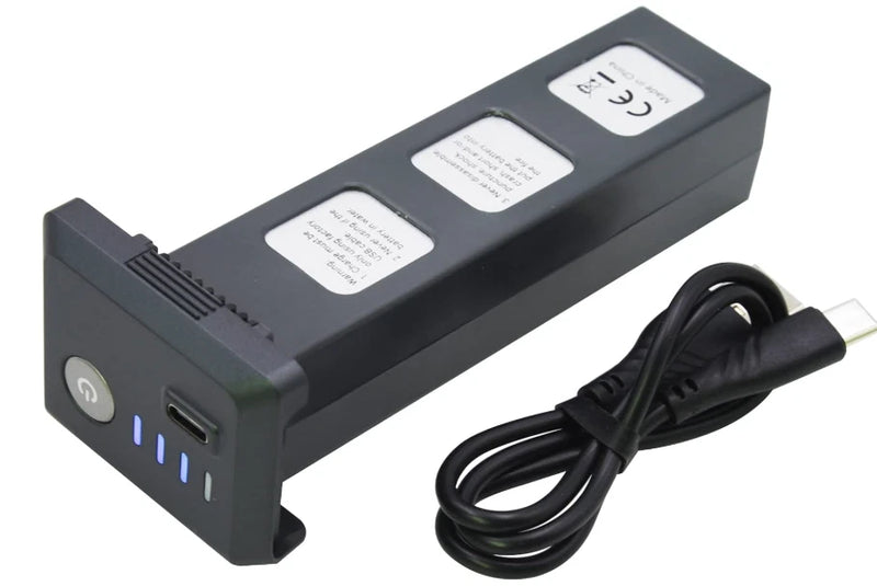 28.86Wh 11.1V 3S 2600mAh Li-Po Rechargeable Battery & Charger Cable for Bwine F7