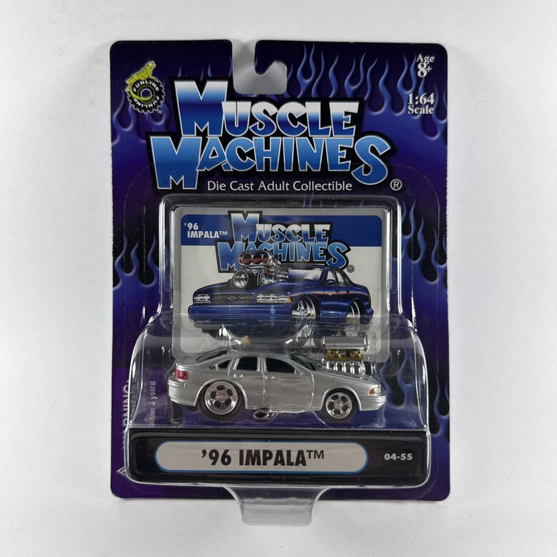 Muscle Machines '96 Impala Silver 04-55  I12