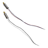 2-piece forward and reverse motor set with wiring and cylindrical motor housings