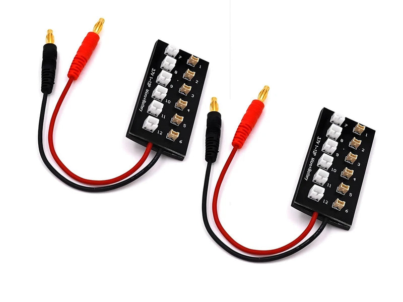 2x 1s 3.7v LiPo Battery Paraboard for Blade Inductrix BNF / RTF Charger