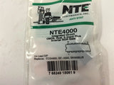 (8) NTE4000 Integrated Circuit CMOS, Dual 3?Input NOR Gate Plus Inverter 4000