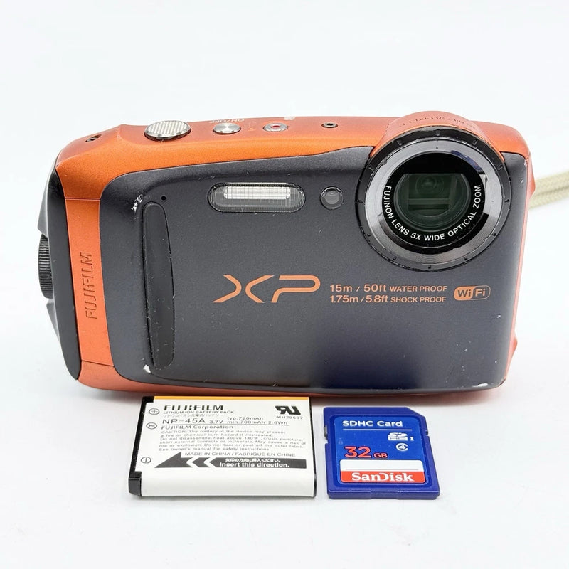 Fujifilm FinePix XP90 Waterproof Shockproof 16MP Digital Camera WiFi Tested