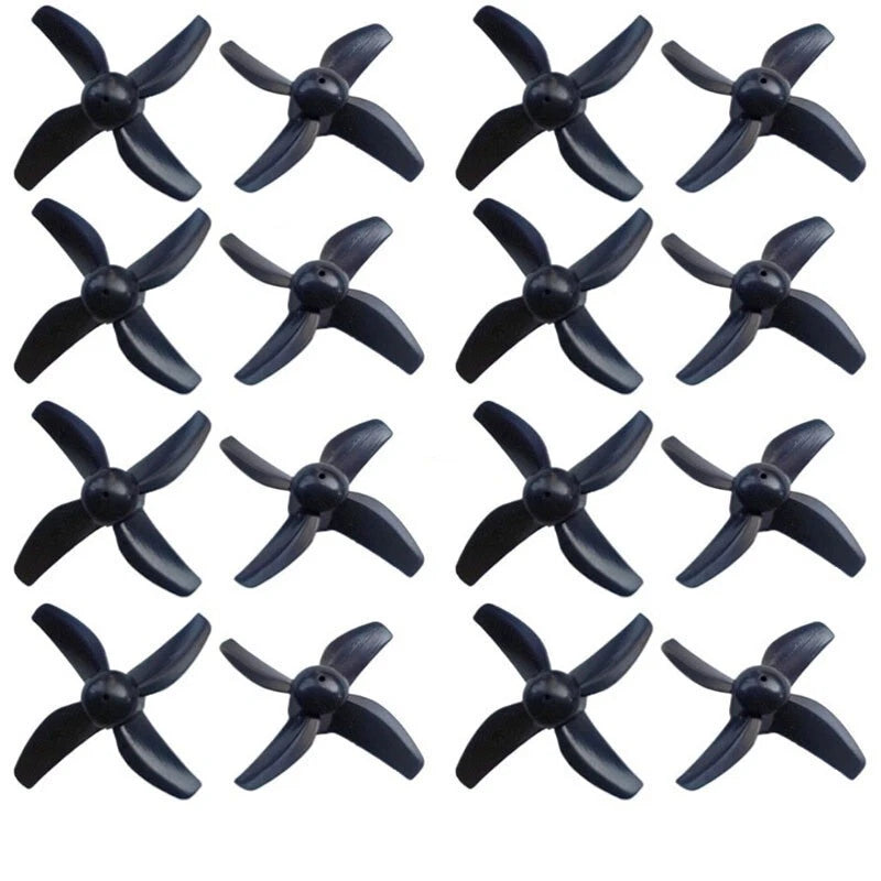For HS210 Drone Propeller 31mm 4-Blade Props Fit 0.8mm Motor Shaft Kit