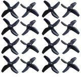 For HS210 Drone Propeller 31mm 4-Blade Props Fit 0.8mm Motor Shaft Kit
