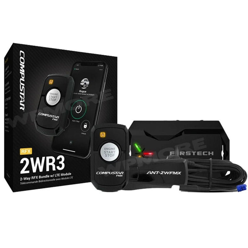 COMPUSTAR RFX-2WR3-FM 2-Way LED RF REMOTE KIT w. DR-X1 DRONE
