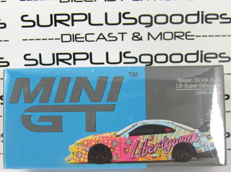 2025 Mini-GT Overseas LB-Super Silhouette NISSAN SILVIA (S15) KUMA #MGT00743-R