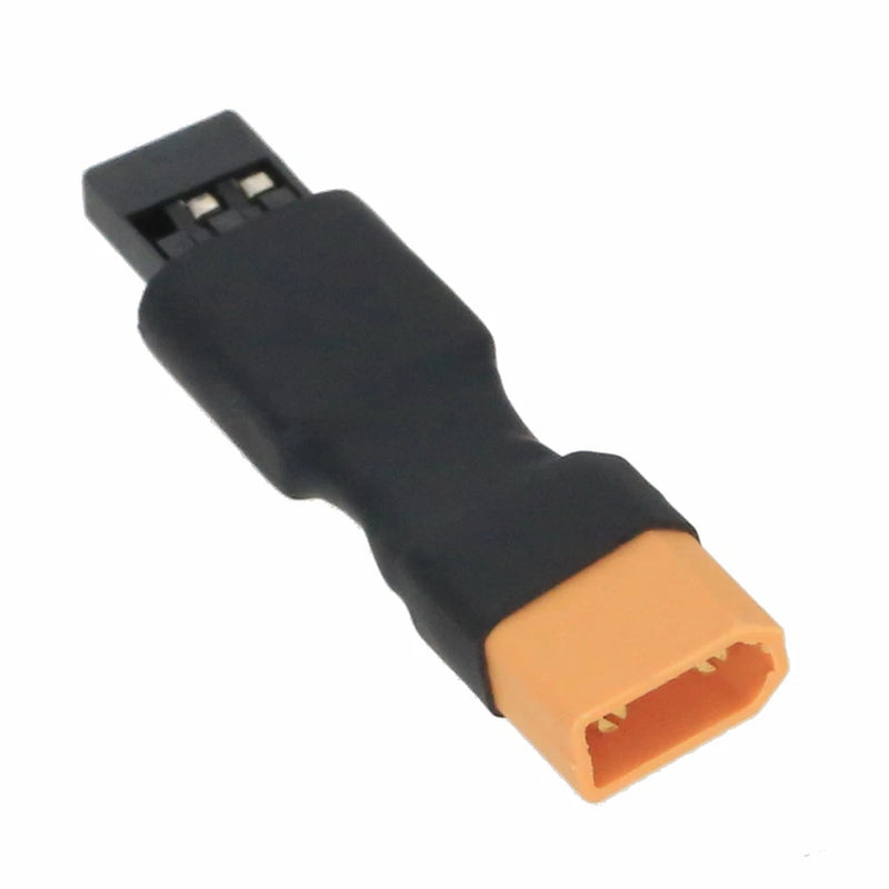 JR Futaba Male to XT30 Male Plug No Wires Adapter RC Lipo Battery FPV