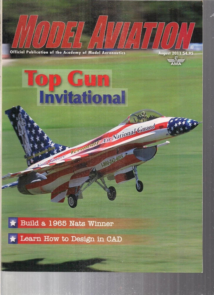 Model Aviation August 2011 Plane Hobby Airplane Aeronautics Top Gun Invitational