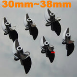 RC Model Boat High Strength PC Plastic CNC Propeller 2-Blade Aircraft Drone DIY