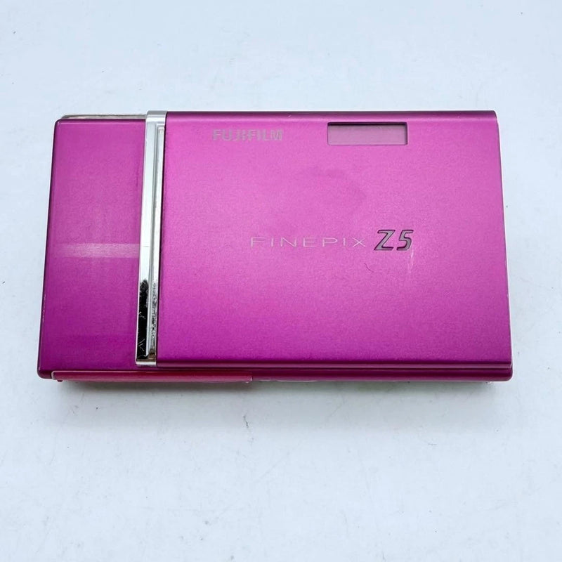 Fujifilm FinePix Z5fd Pink 6.3MP 3x Zoom CCD Compact Digital Camera Tested Japan