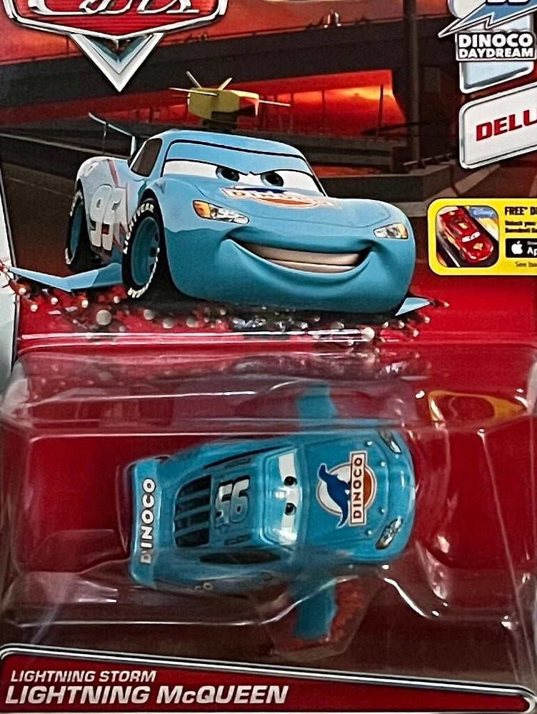 DISNEY PIXAR CARS "LIGHTNING STORM MCQUEEN", NEW IN PACKAGE, DELUXE MODEL